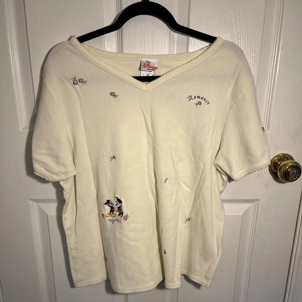 Vintage disney romance top